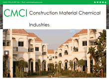 Tablet Screenshot of cmci-sa.com